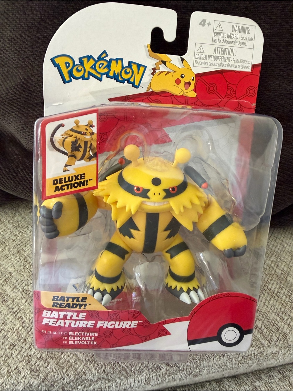 NIB Pokémon Electivire battle ready figure